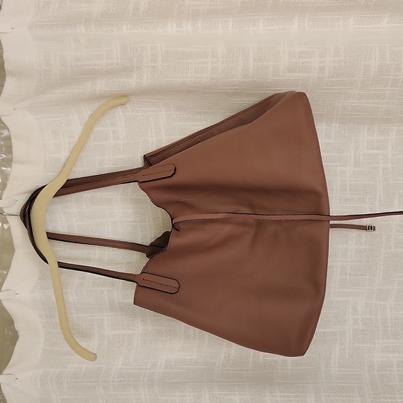 Gianni Chiarini Reversible shoulder bag, mauve / white - Picture 2 of 16